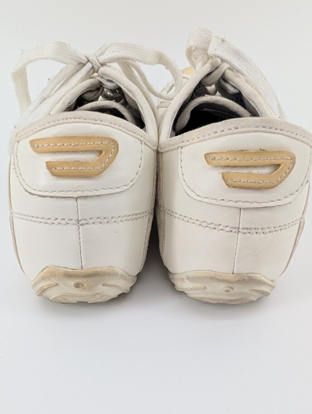 Vintage Diesel Leather Rodby Sneakers Size 8 - Picture 7 of 11